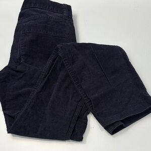J. Crew Navy Blur Corduroy Pants